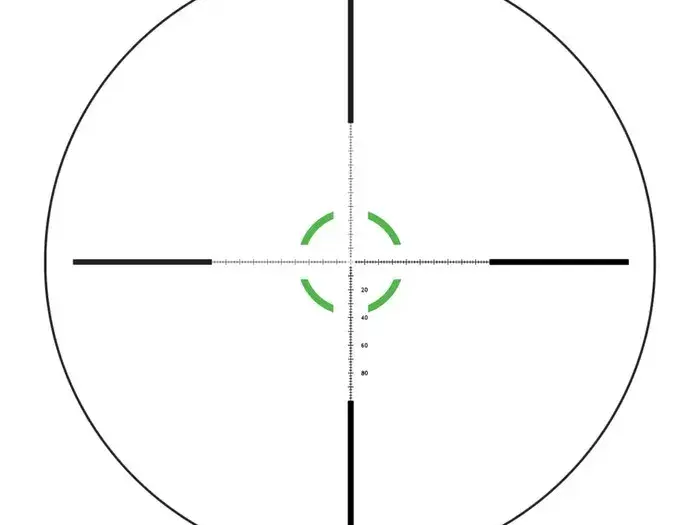 1-8x28mm FFP Illum Red/GRN MOA Segmented Circle Ret Black - photo 8