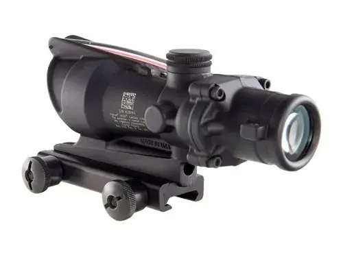 ACOG BAC 6.8 SPC 4x32mm Fixed Red Horseshoe/Dot W/TA51 Black - photo 3