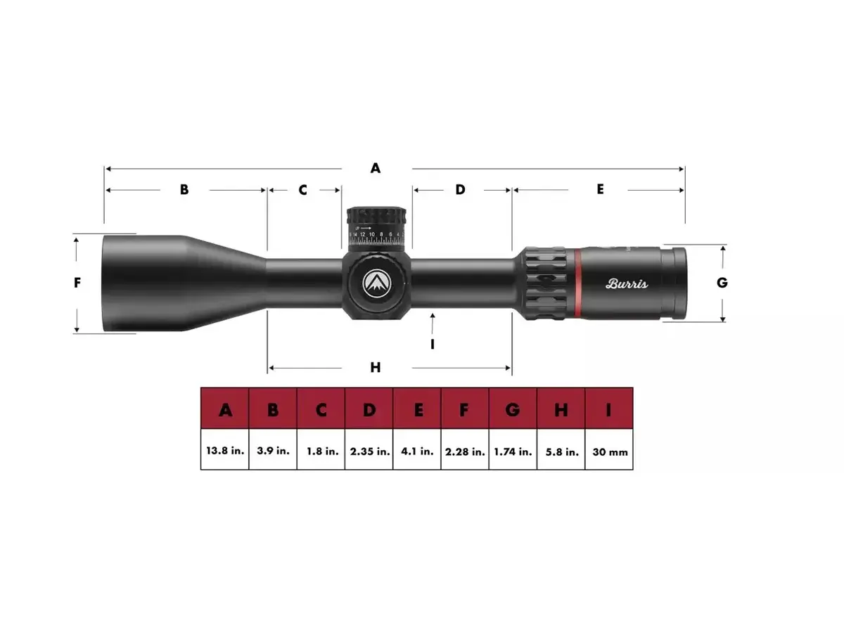 Veracity PH 4-20X50mm FFP Ill Rapid Cross MOA Reticle BLK - photo 3
