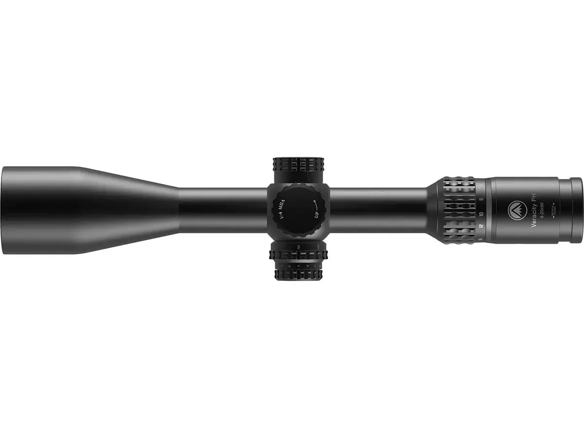 Veracity PH 4-20X50mm FFP Ill Rapid Cross MOA Reticle BLK - photo 7