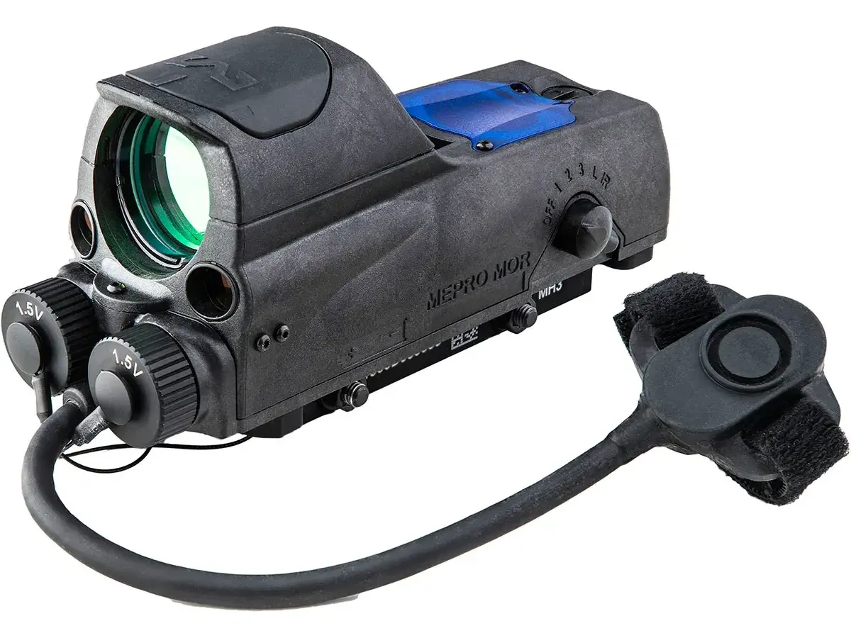 MOR PRO 4.3 MOA Green Dot/Laser pointer/IR Reflex Sight BLK - photo 7