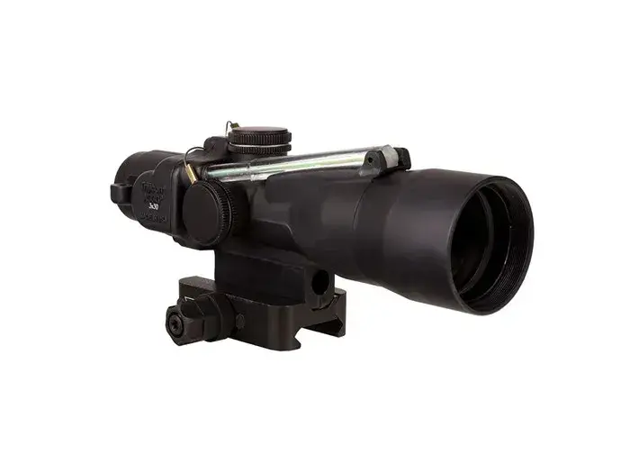 Compact ACOG 3x30mm FXD 223/62gr Red Chevron W/Q-LOC Mount - photo 3