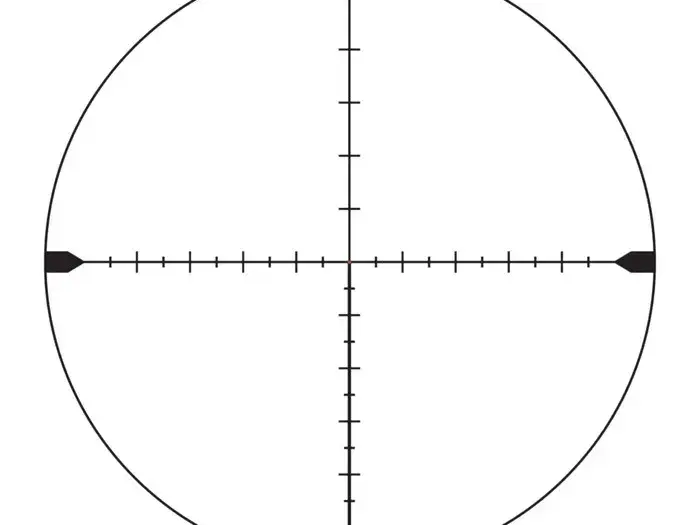 6-24x50mm SFP Illum Red LED Dot MRAD Ranging Reticle Black - photo 4
