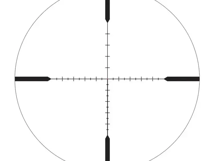 6-24x50mm SFP Illum Red LED Dot MRAD Ranging Reticle Black - photo 5