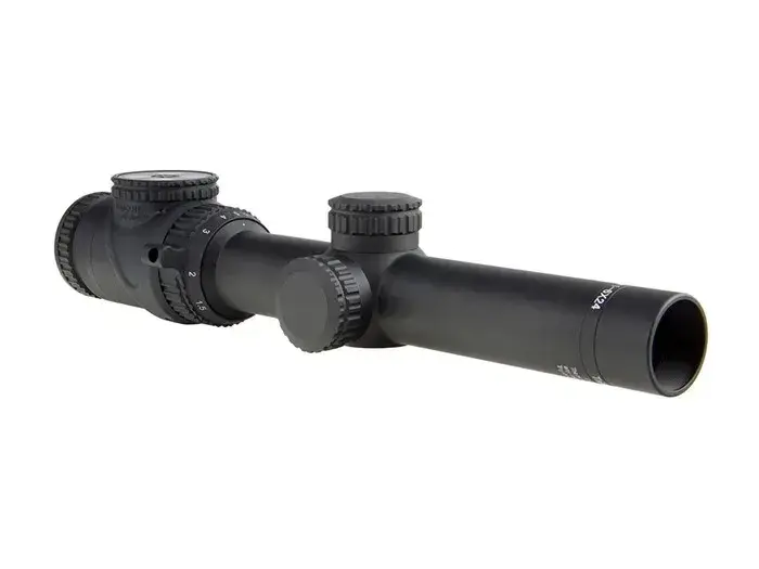 AccuPoint 1-6x24mm SFP Illum Green MIL-Dot Crosshair BLK - photo 4