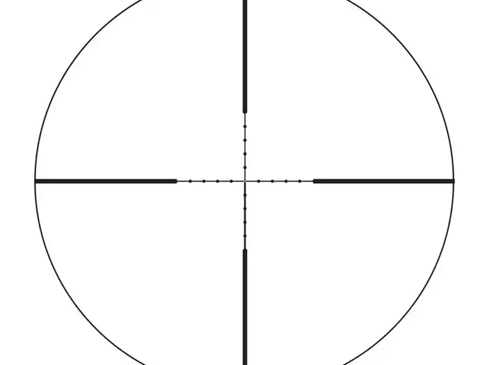 AccuPoint 2.5-12.5x42mm SFP Illum GRN MIL-Dot Crosshair BLK