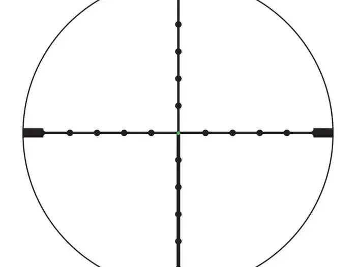 AccuPoint 2.5-12.5x42mm SFP Illum GRN MIL-Dot Crosshair BLK - photo 4