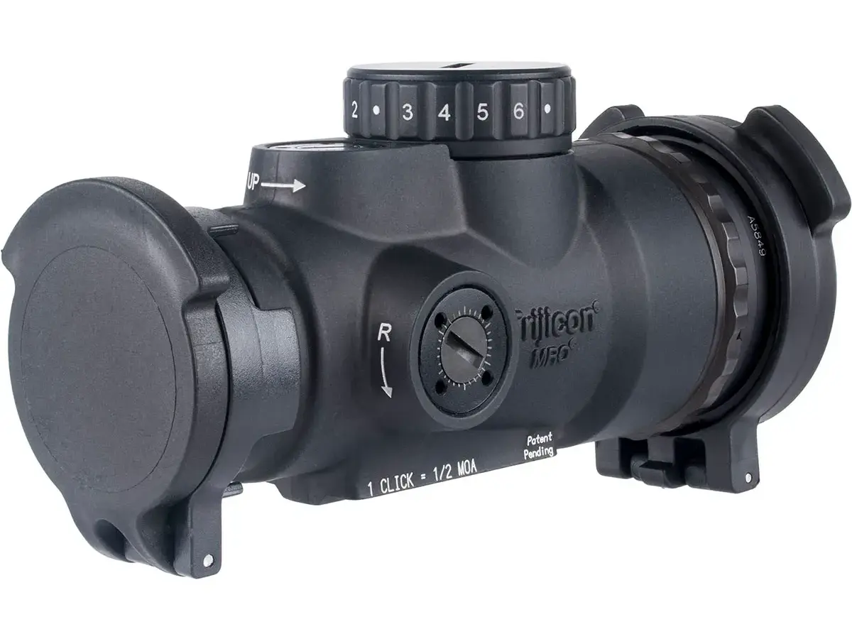 MRO SD Patrol 1x25 2MOA Adj LED Red Dot Sight No Mount Black - photo 3