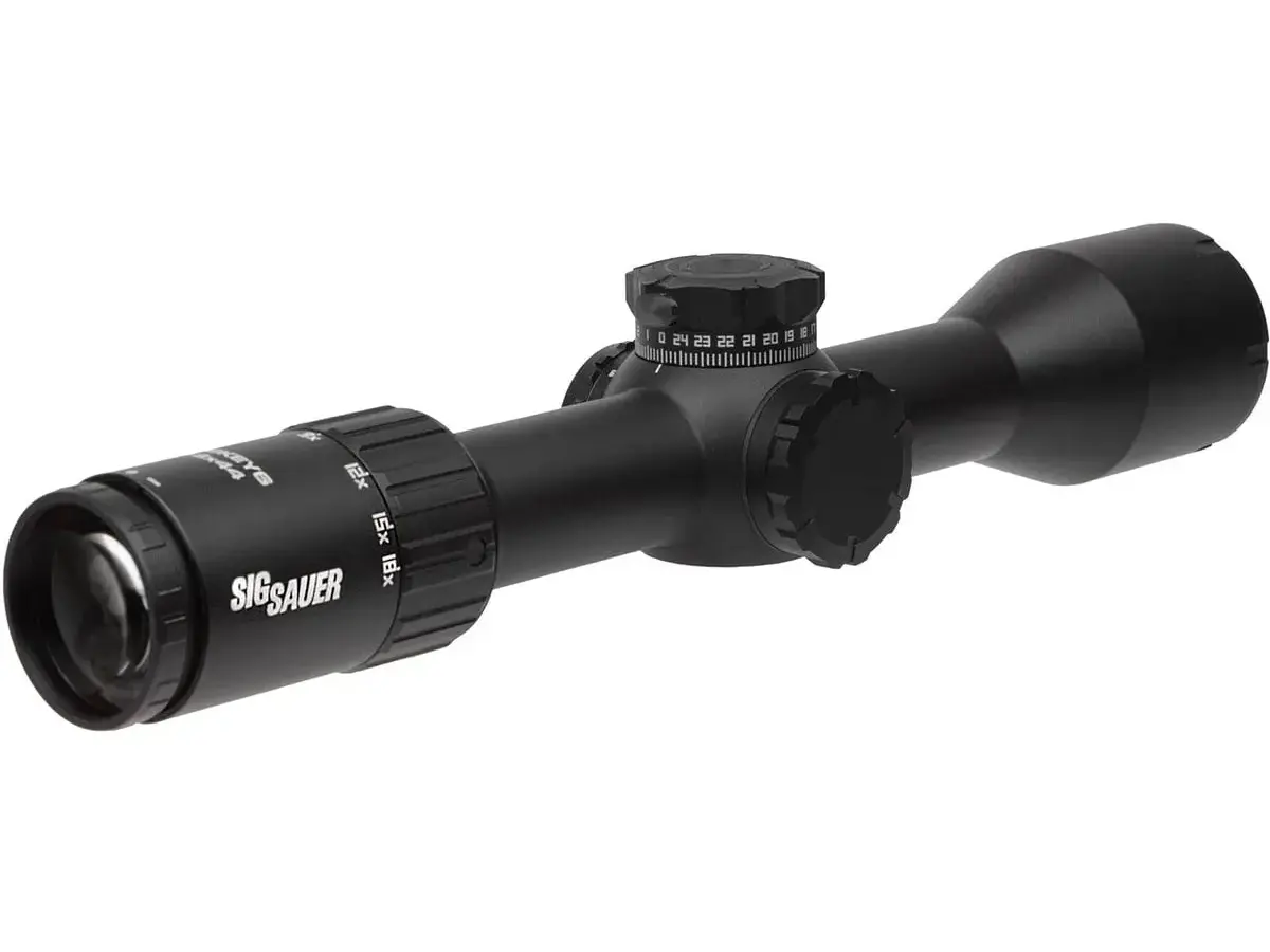 Whiskey6 3-18x44mm FFP Milling Hunter 2.0 MOA Ret Black