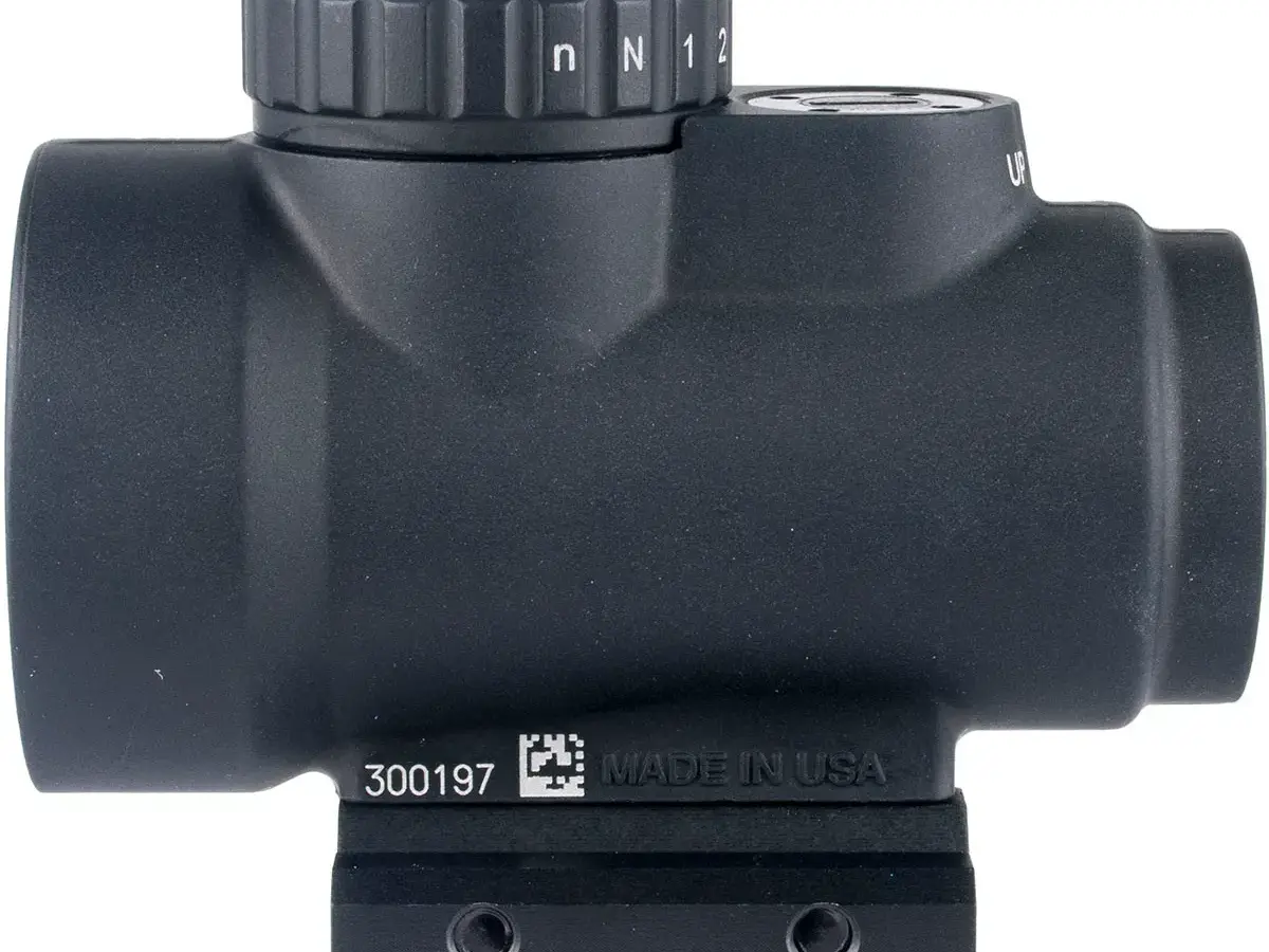 MRO SD 1x25 2 MOA Adj Green Dot Sight W/Low Mount Black - photo 5