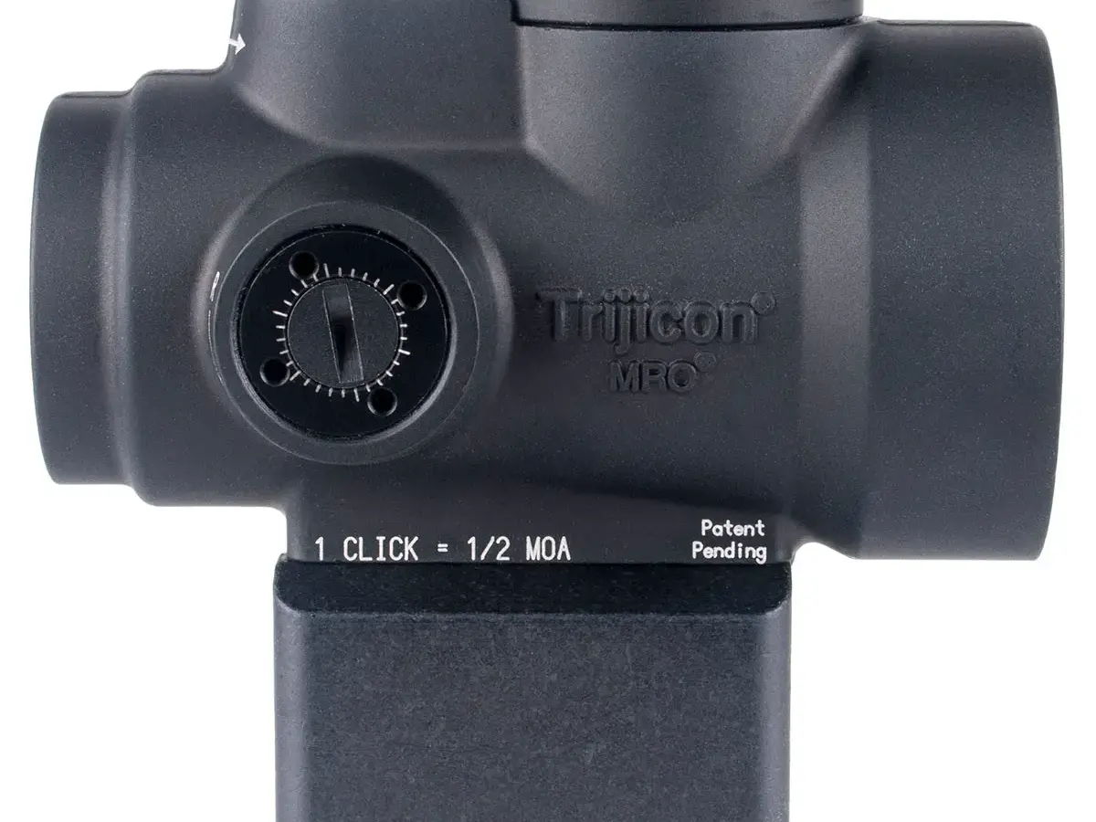 MRO SD 1x25 2 MOA Adj Green Dot W/1/3 Co-Witness Mount Blk - photo 6