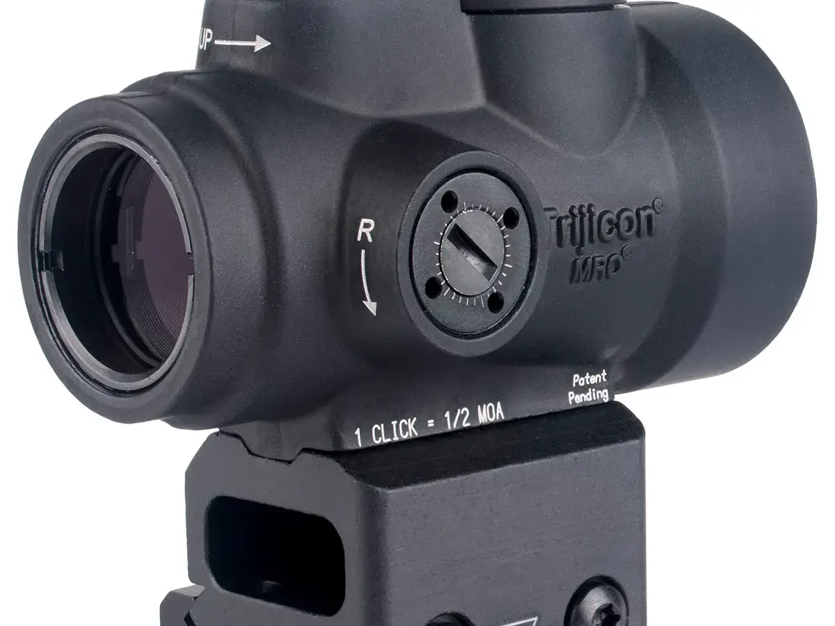 MRO SD 1x25 2 MOA Adj Red Dot Sight W/Full Co-witness Black - photo 2
