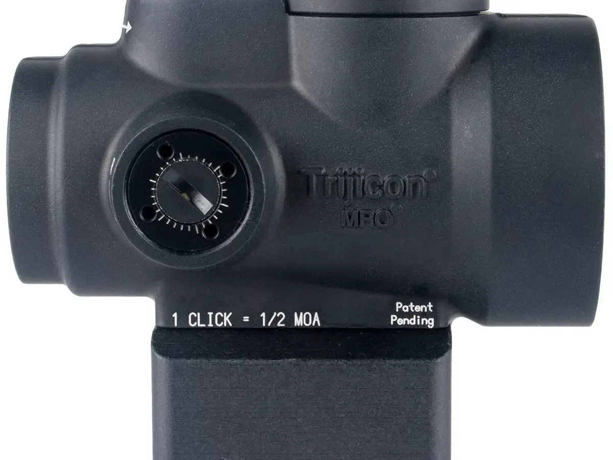 MRO SD 1x25 2 MOA Adj Red Dot Sight W/Full Co-witness Black - photo 6