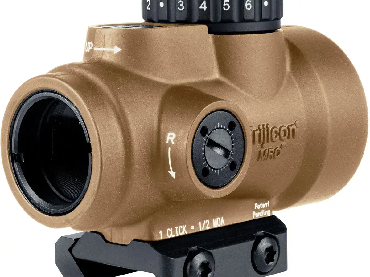 MRO SD 1x25 2MOA Adj LED Red Dot W/Low Mount Coyote Brown - photo 3