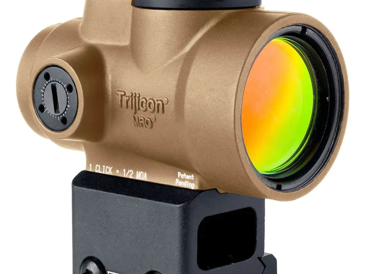 MRO SD 1x25 2MOA Adj LED Red Dot W/1/3 Co-Witness Mnt Coy Br