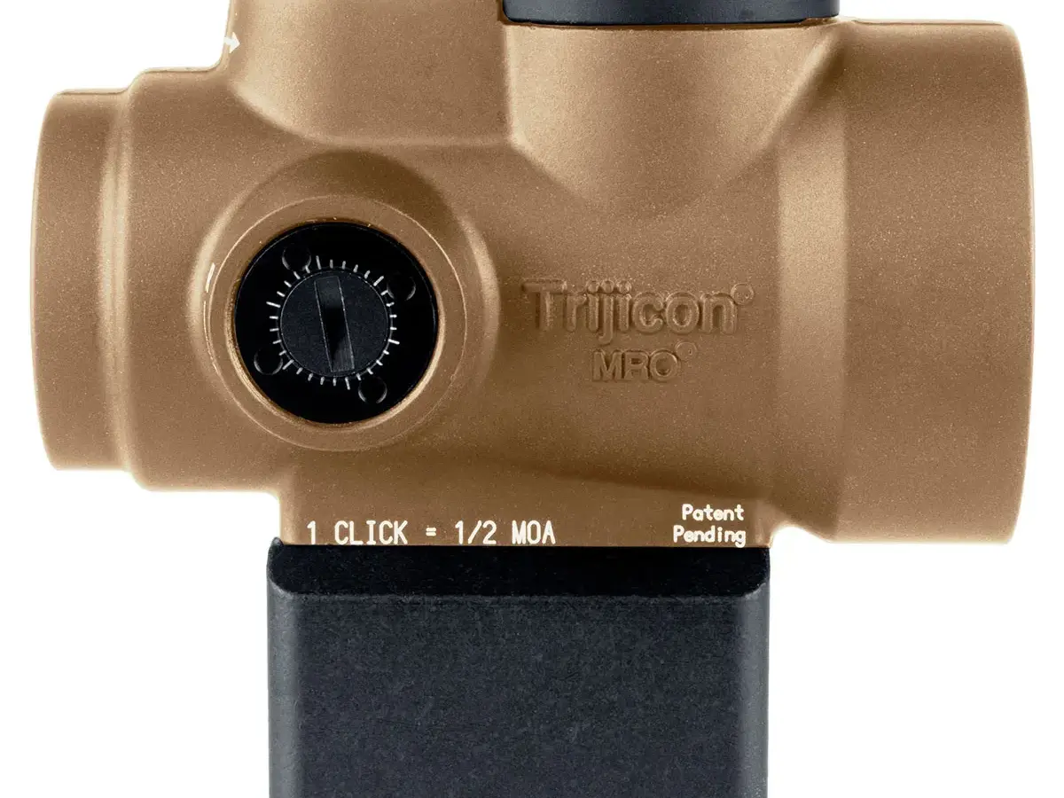 MRO SD 1x25 2MOA Adj LED Red Dot W/1/3 Co-Witness Mnt Coy Br - photo 5