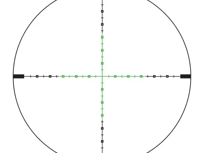 Credo 3-9x40mm SFP Illum Green MIL-Square Crosshair Black - photo 4
