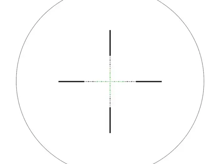 Credo 3-9x40mm SFP Illum Green MIL-Square Crosshair Black - photo 6