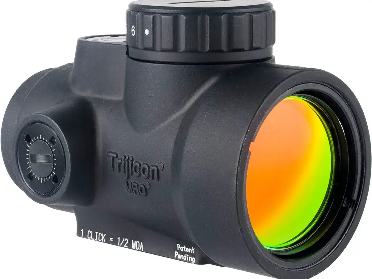MRO SD 1x25 2 MOA Adjustable Red Dot Sight No Mount Black - photo 3
