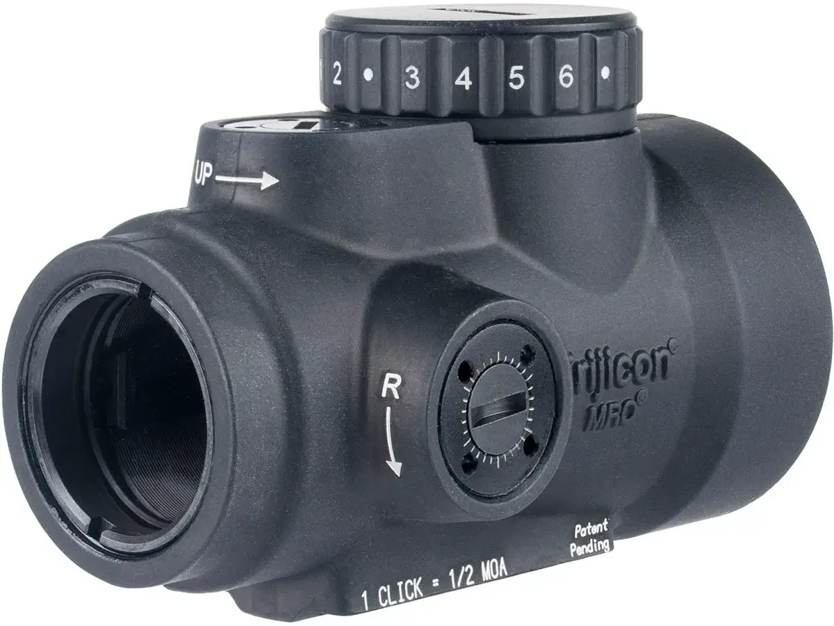 MRO SD 1x25 2 MOA Adjustable Red Dot Sight No Mount Black - photo 7