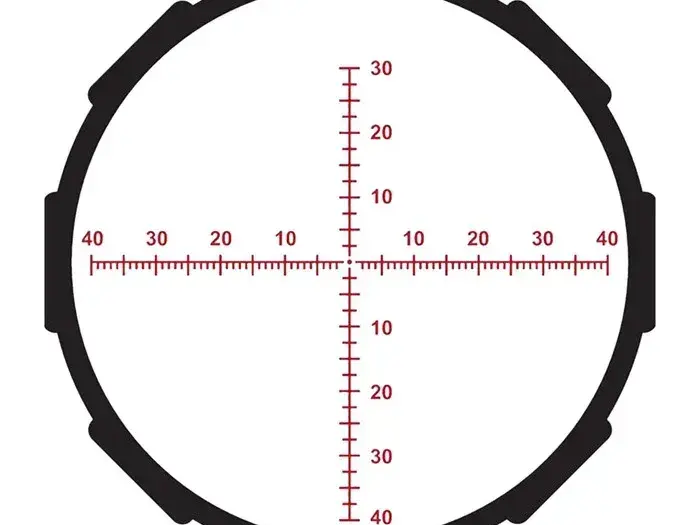 Hardline Pro 6-24x50mm SFP Illuminated MR1-MOA Reticle Black - photo 5