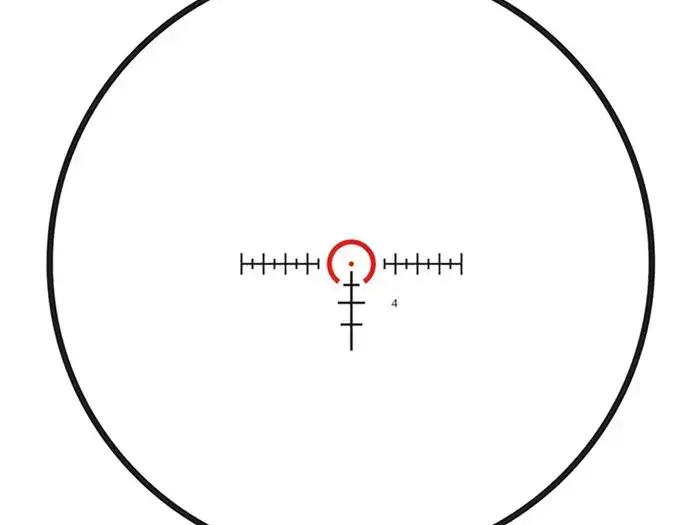 RT6 1X-6X-24mm Ill,FFire3, PEPR Ballistic AR Matte - photo 2