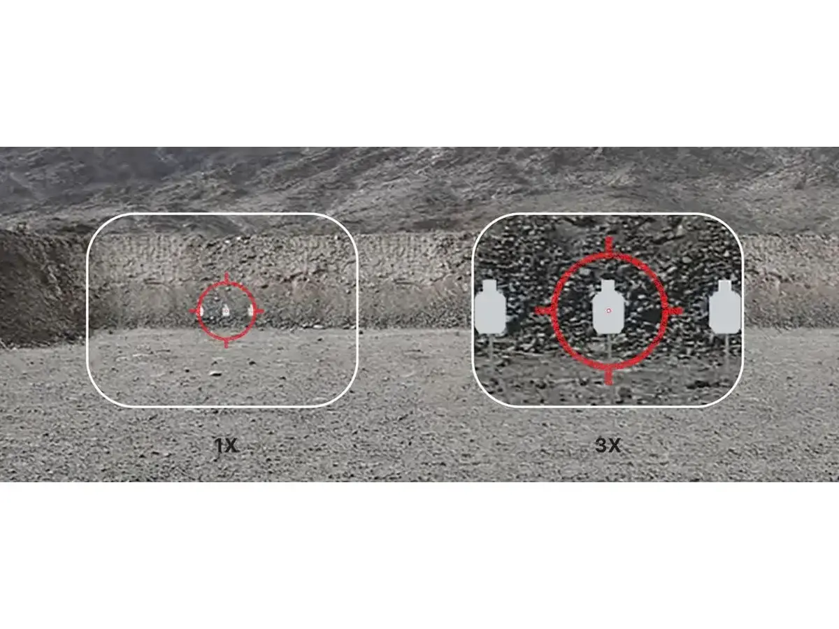 G43 3x Magnifier Micro w/QD Switch-To-Side Mount Black - photo 3