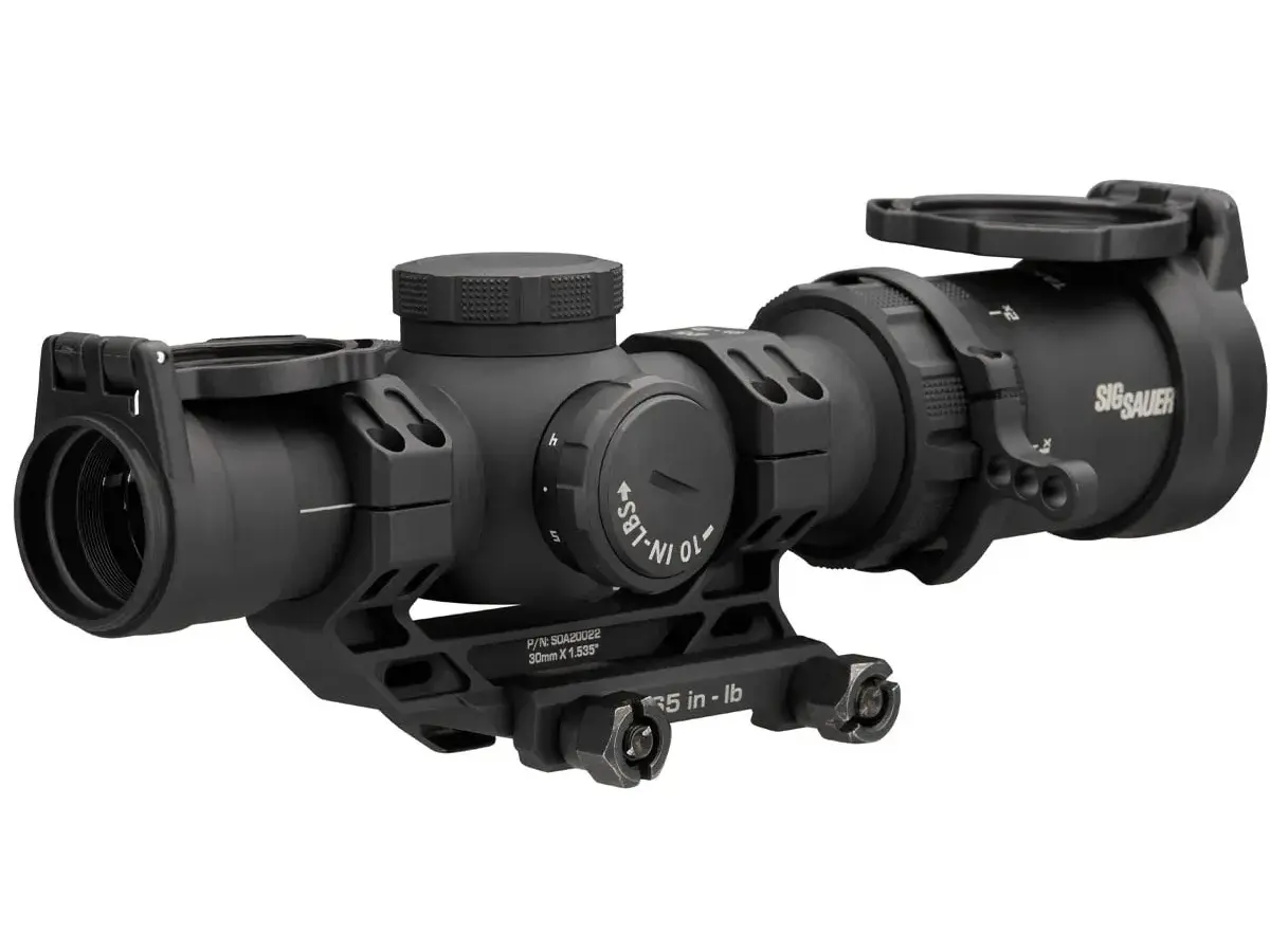 Tango-MSR Comp 1-10x24mm FFP Ill BDC-10 Reticle BLK w/Mount