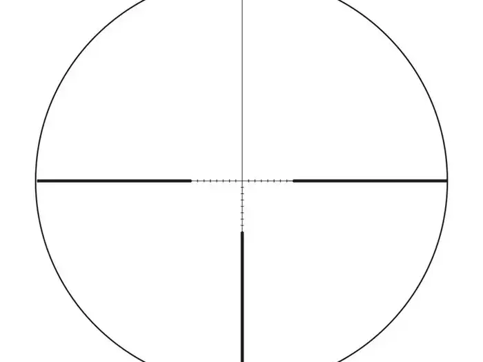 Ascent 3-12x40mm SFP BDC Target Holds Reticle Black