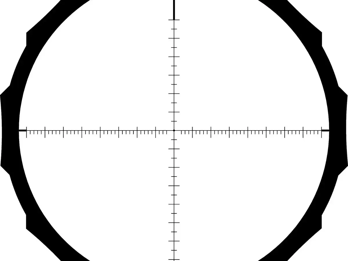 Hardline Pro 3-12x42mm SFP Custom MR1-MOA Reticle Black - photo 5