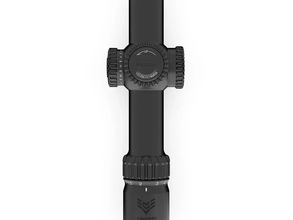 Warhorse 1-6X24mm FFP Illuminated Green Dragoon MIL Black - photo 2