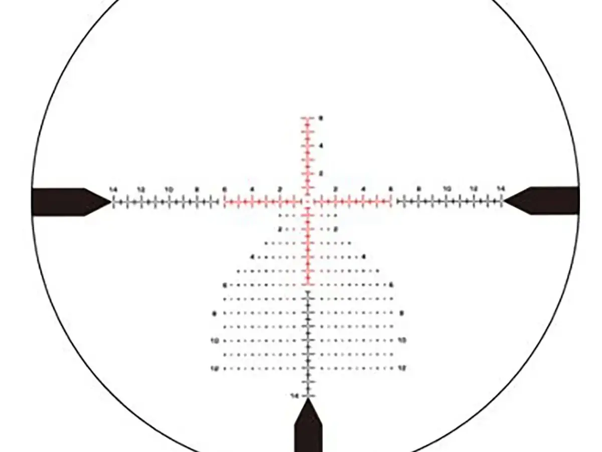 Warhawk Precision 4-20x50mm FFP IlL.Sharpshooter MIL Black - photo 8