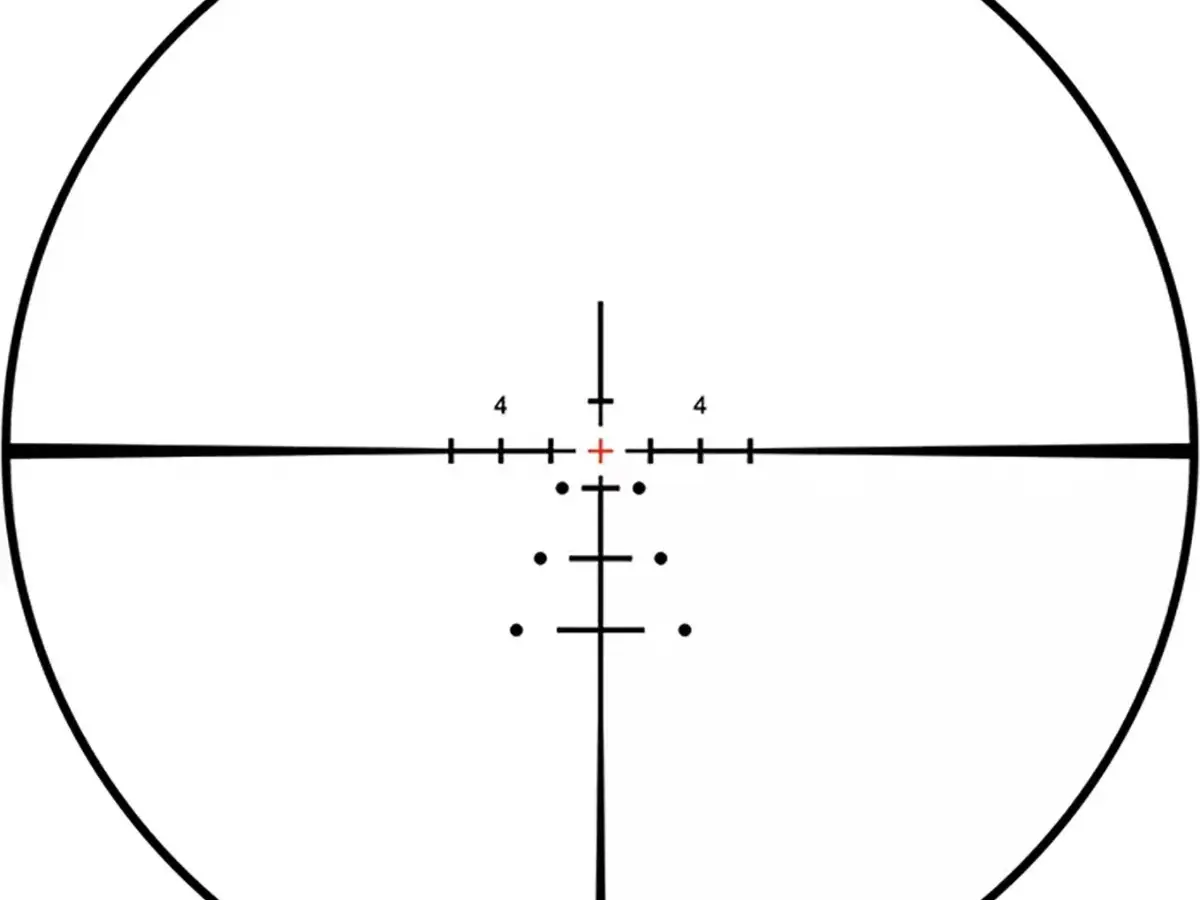 Fullfield 6-24x50mm SFP Ballistic E3 Reticle Black - photo 4
