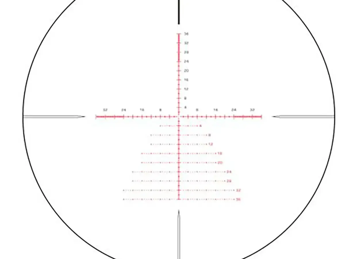 Warhawk Precision 3-15x50mm FFP Ill. Sharpshooter MOA Black - photo 6