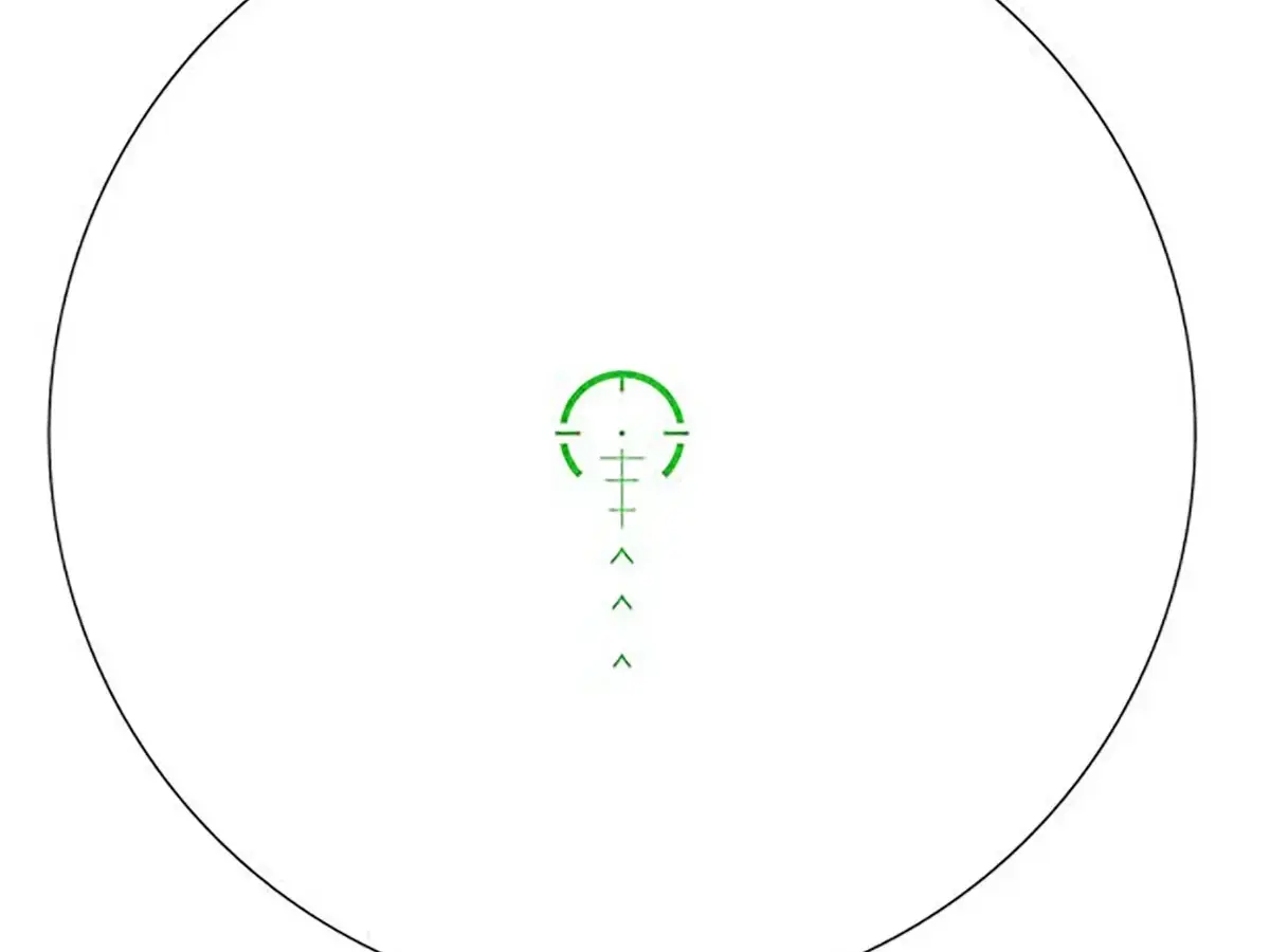 Arrowhead LPVO 1-10x24mm SFP Ill Guerrilla Dot BDC-Green Blk - photo 2