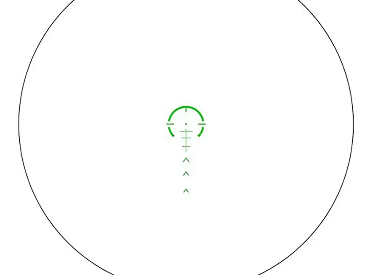 Arrowhead LPVO 1-8x24mm SFP Ill Guerrilla Dot BDC-Green Blk - photo 3