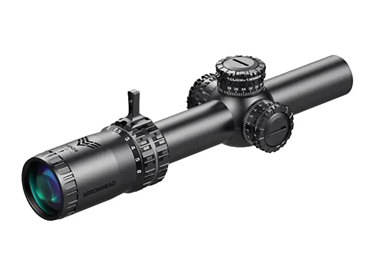 Arrowhead LPVO 1-8x24mm SFP Ill Guerrilla Dot MOA-Red Black - photo 3