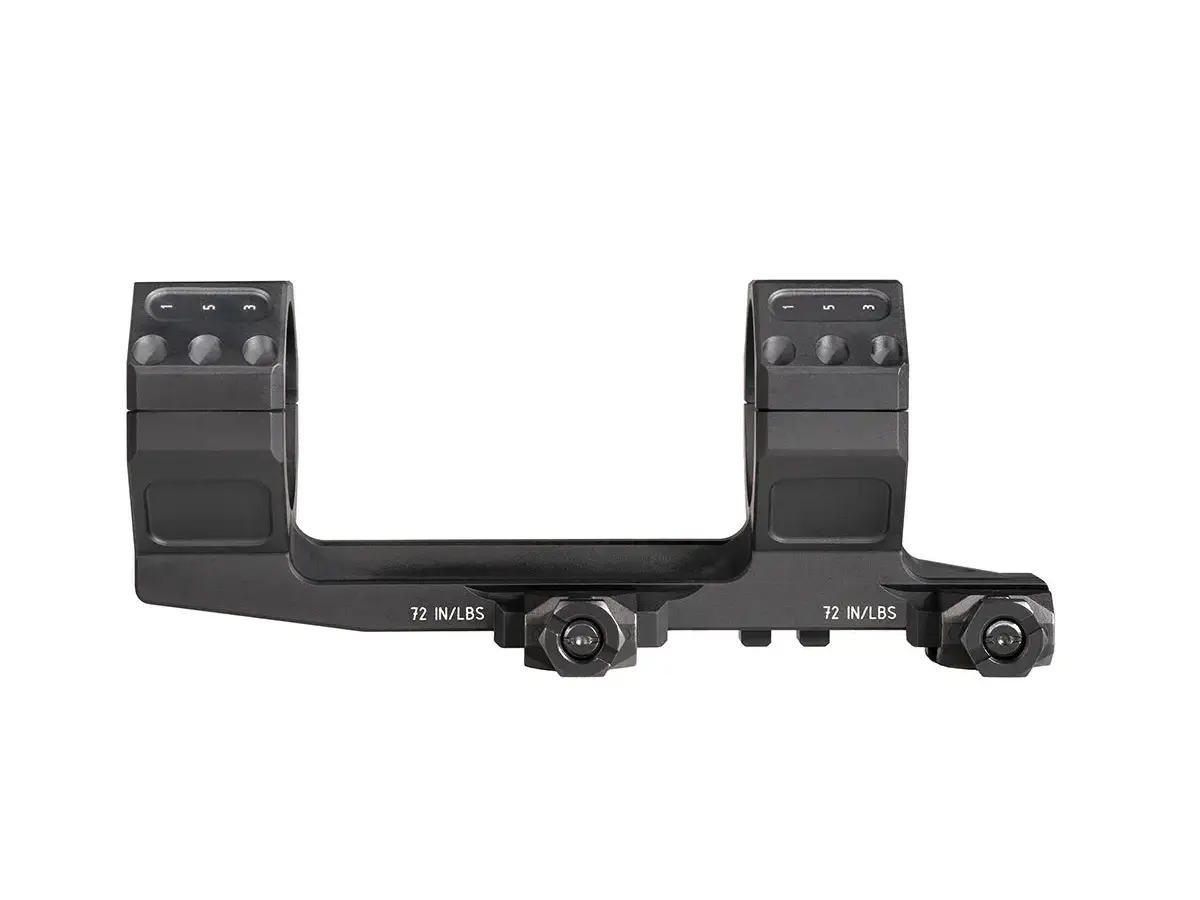 36mm 1.54" High 20 MOA Zero Compromise Scope Mount Black