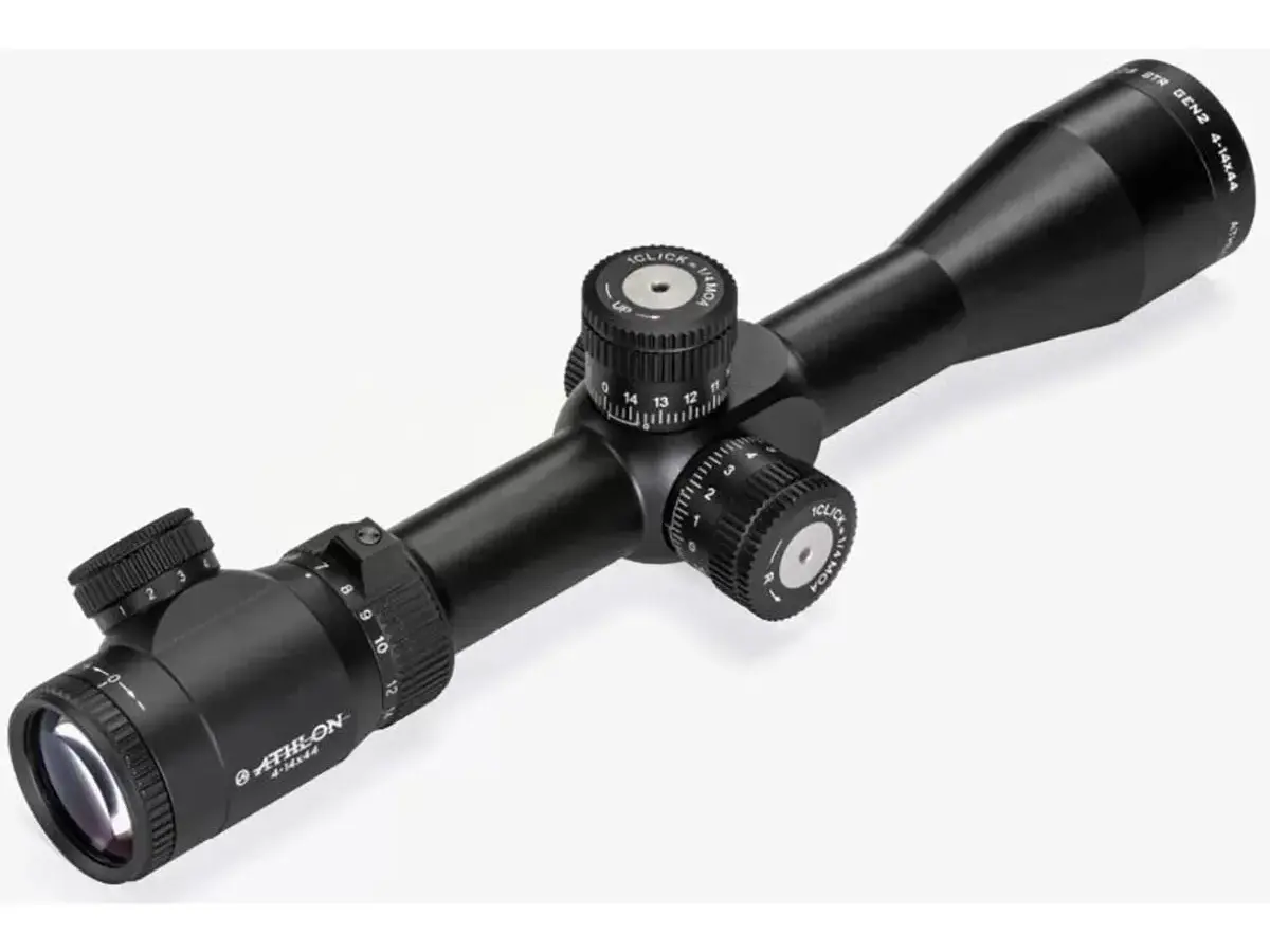 Talos BTR Gen2 4-14x44mm FFP Ill APLR10 MOA Reticle Black - photo 2