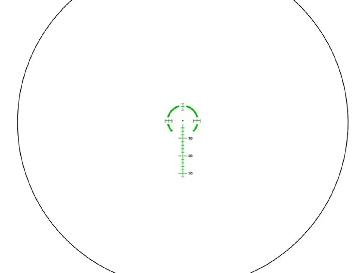 Arrowhead LPVO 1-6x24mm SFP Ill Guerrilla Dot MOA-Green Blk - photo 3