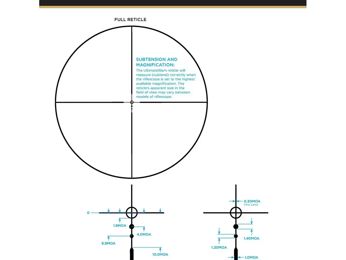VX-Freedom 3-9x40mm SFP UltimateSlam Reticle Black - photo 2