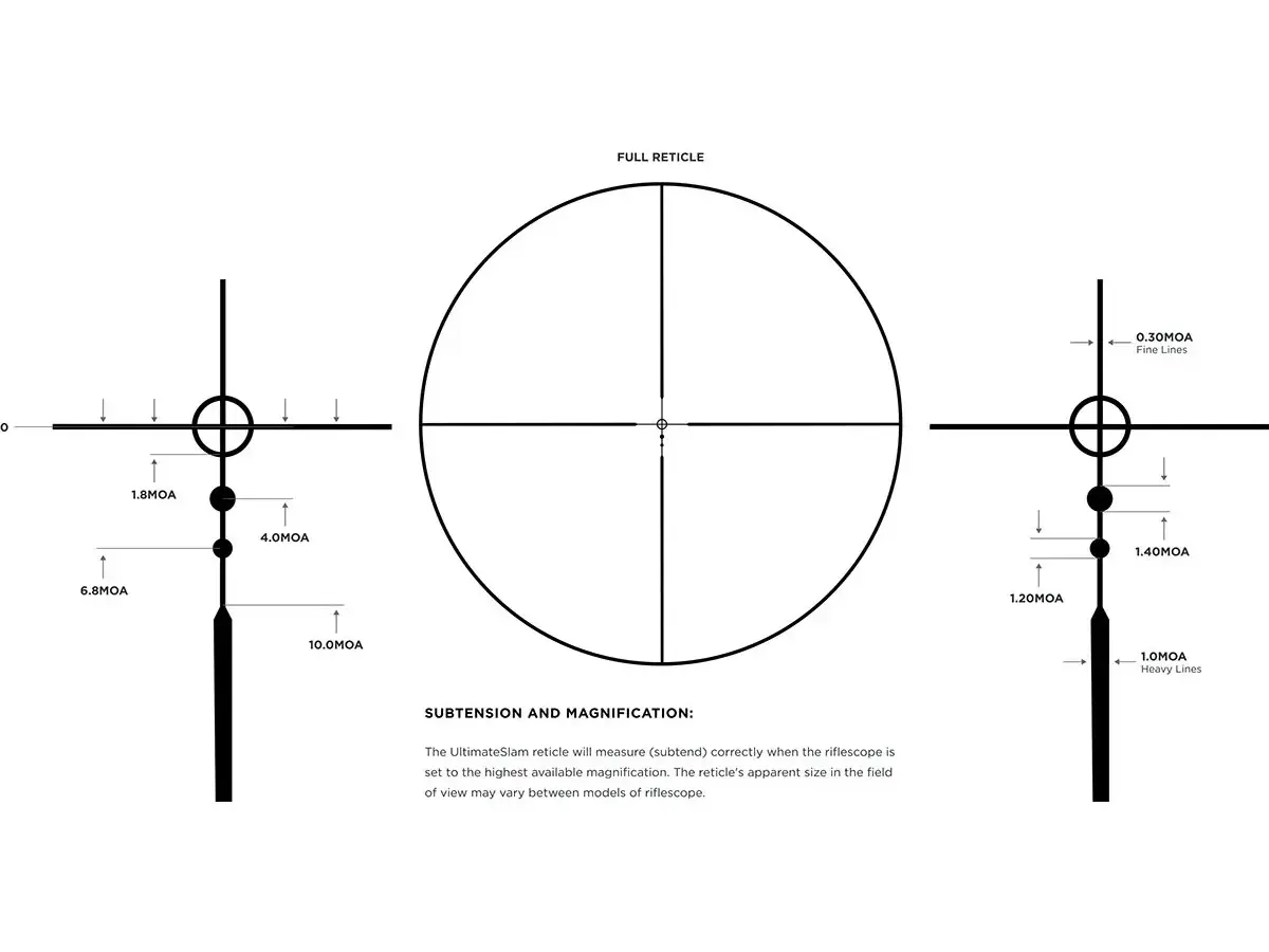 VX-Freedom 3-9x40mm SFP UltimateSlam Reticle Black - photo 4