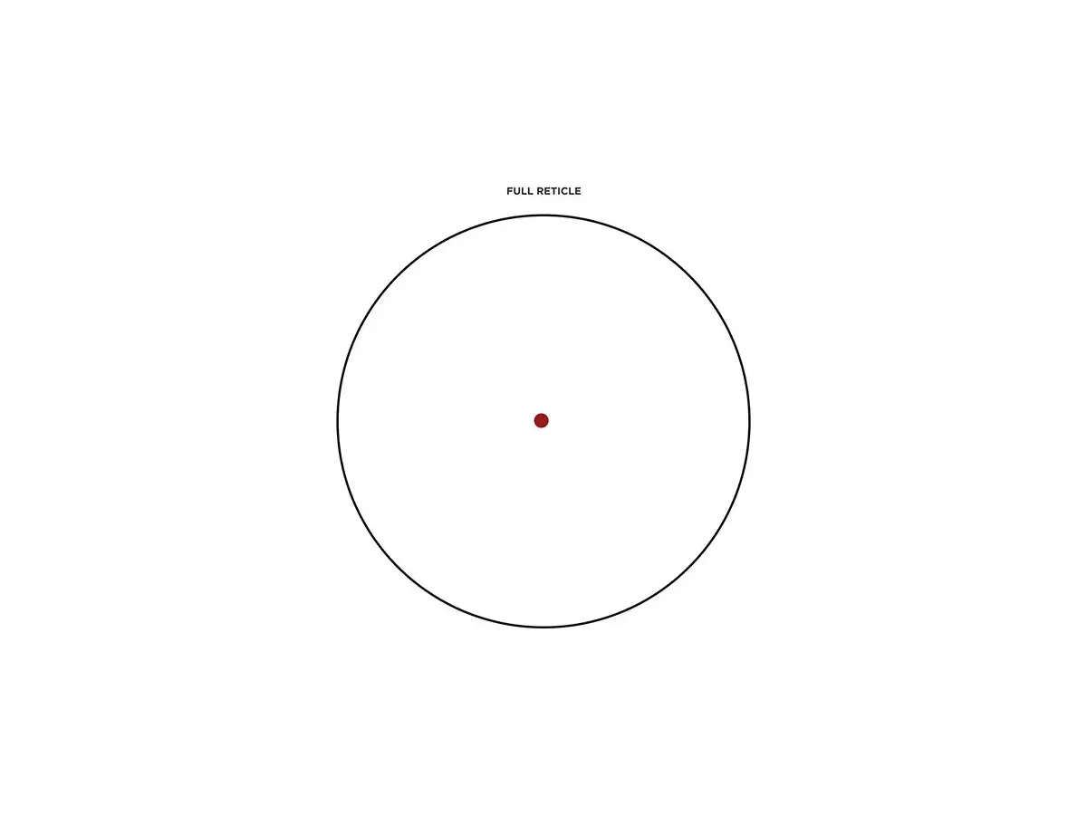 Freedom RDS 1x34mm Red Dot 1.0 MOA Dot W/Mount Black - photo 2