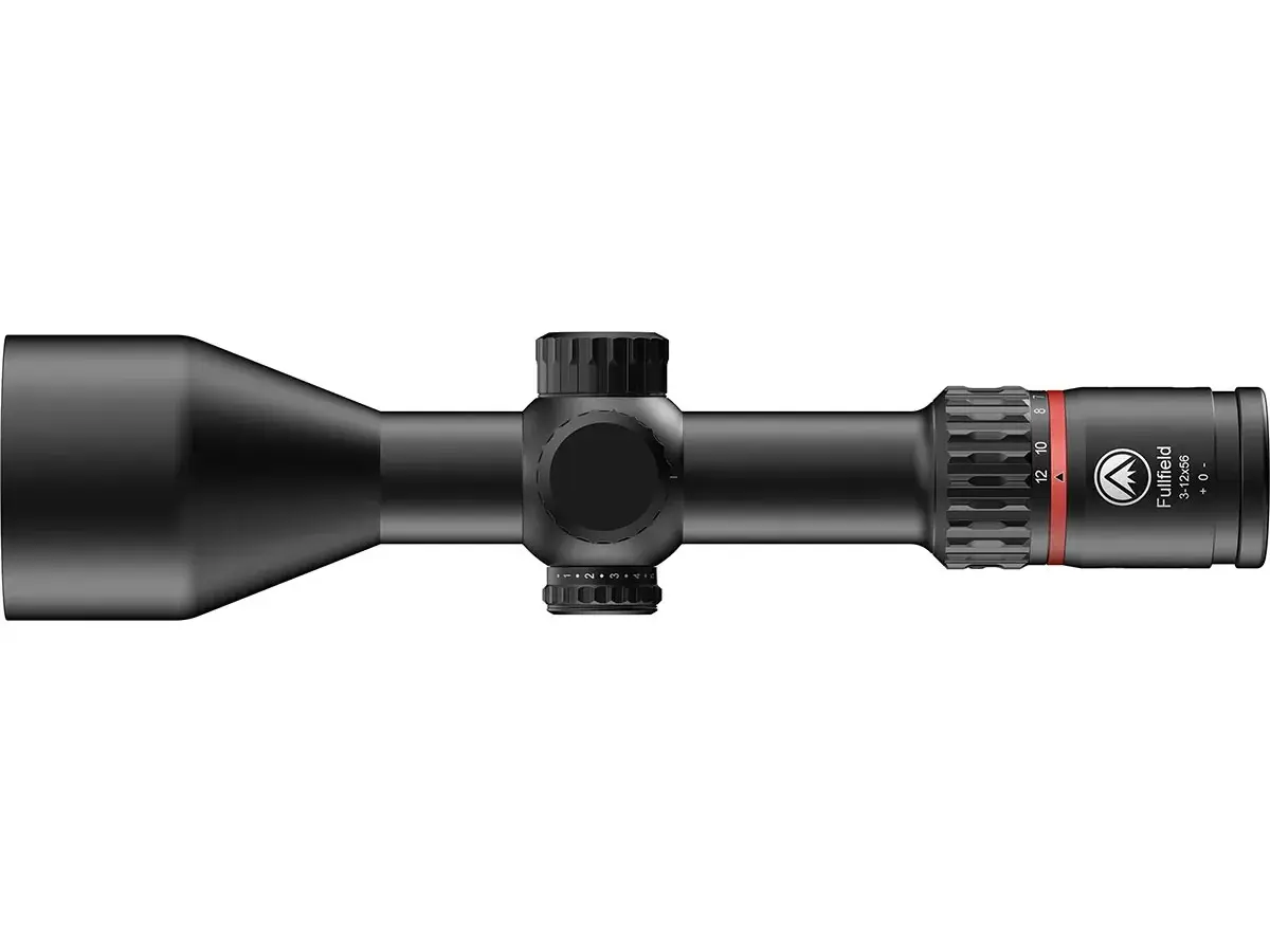Fullfield 3-12x56mm SFP Ill 3P#4 Reticle Black - photo 2