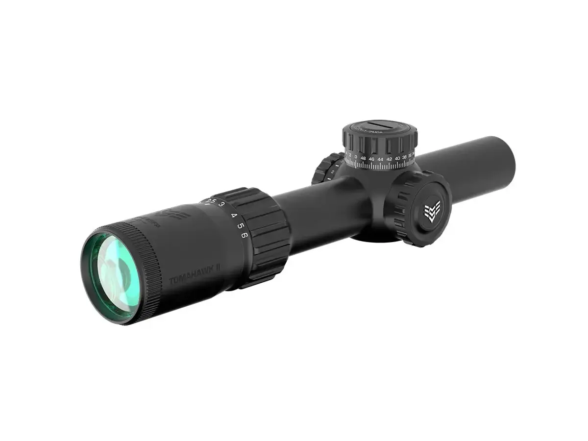 Tomahawk II LPVO 1-4x24mm SFP Illuminated Green BDC Black