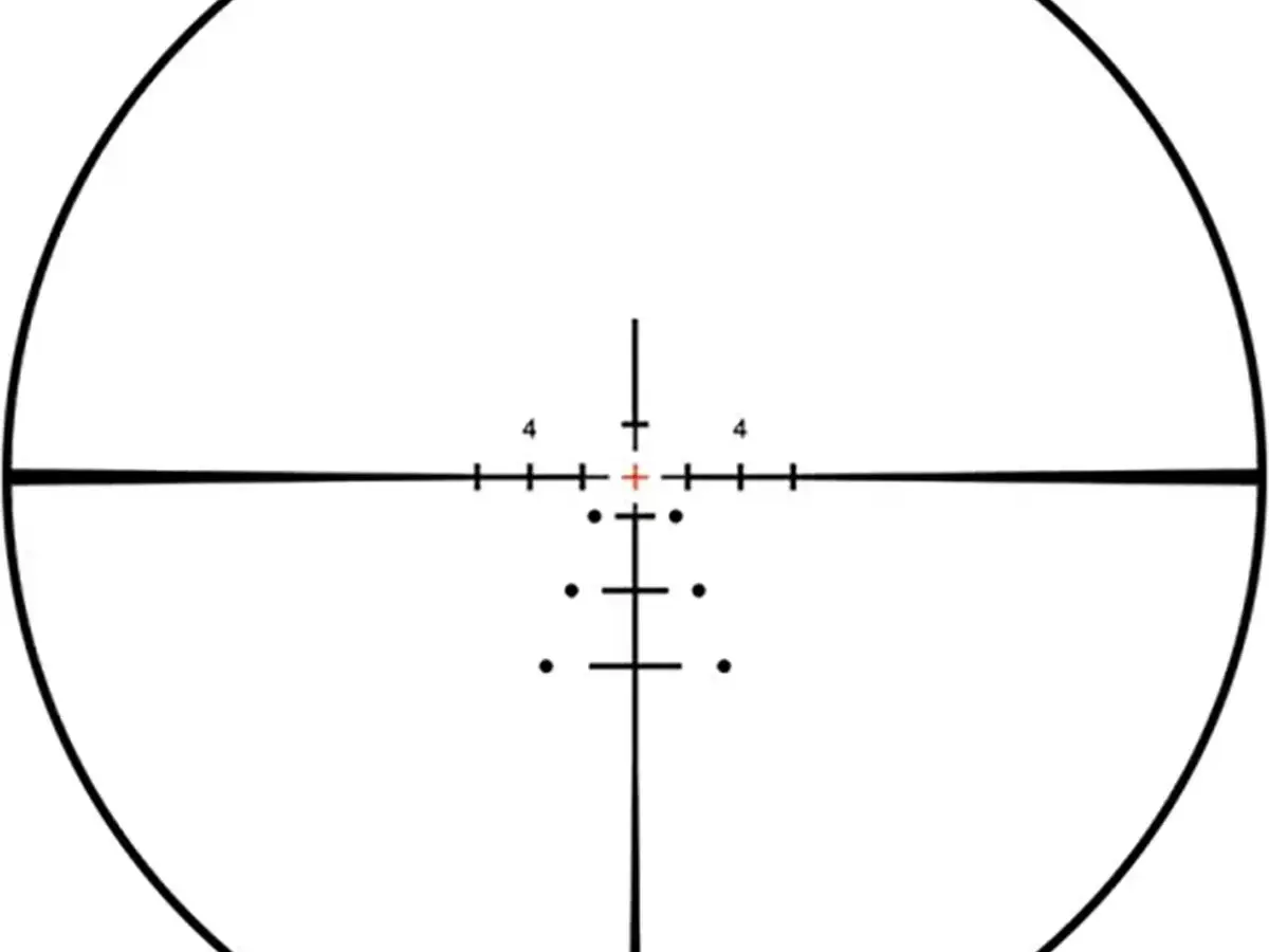 Fullfield 3-12x56mm SFP Ballistic E3 Reticle Black - photo 3