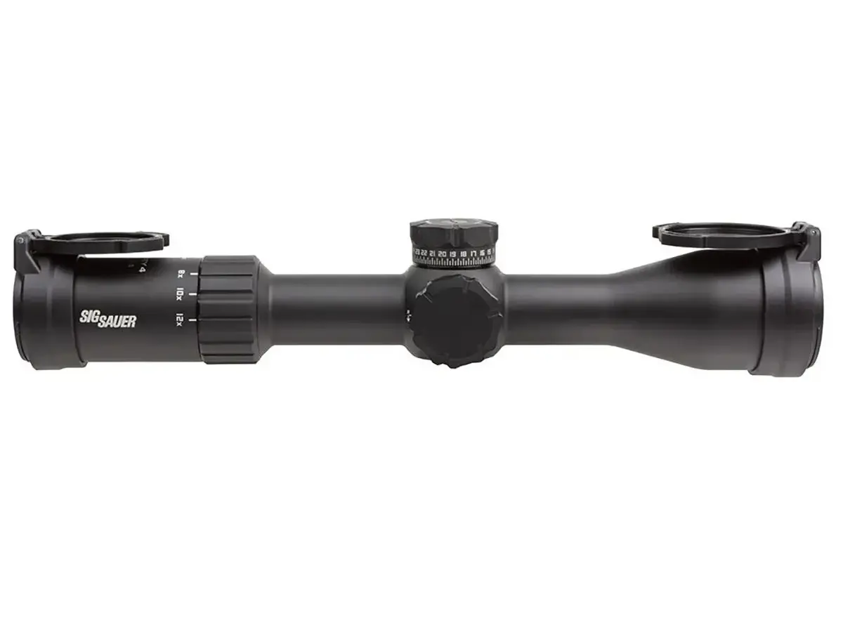 Whiskey4 3-12x44mm SFP Quadplex Reticle Black - photo 3