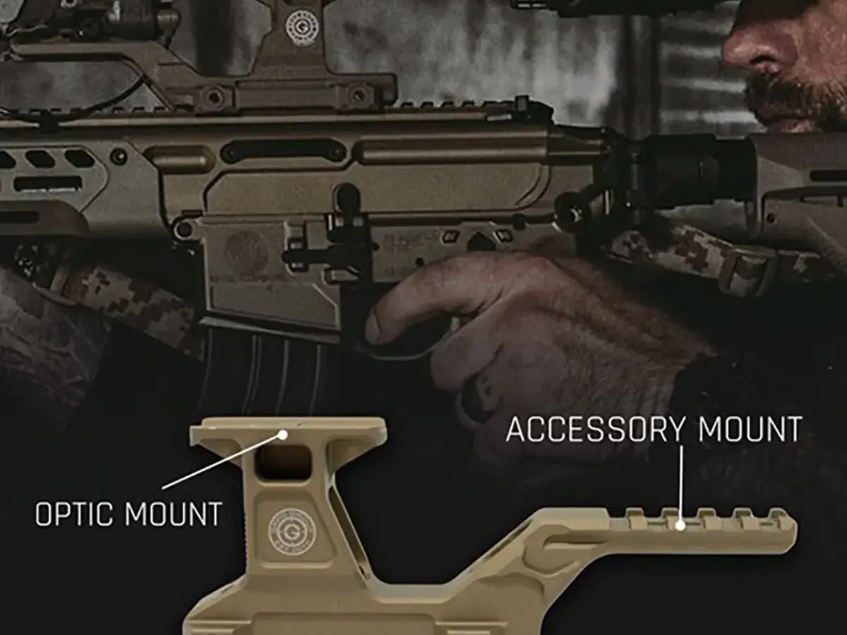 Hydra V2 Dual Optic Mount Kit for Aimpoint Micro-T2 FDE - photo 2