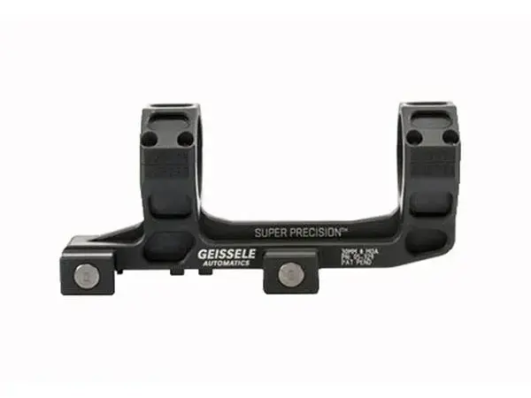 30mm 0 MOA 1.54" Super Precision Mount, Black