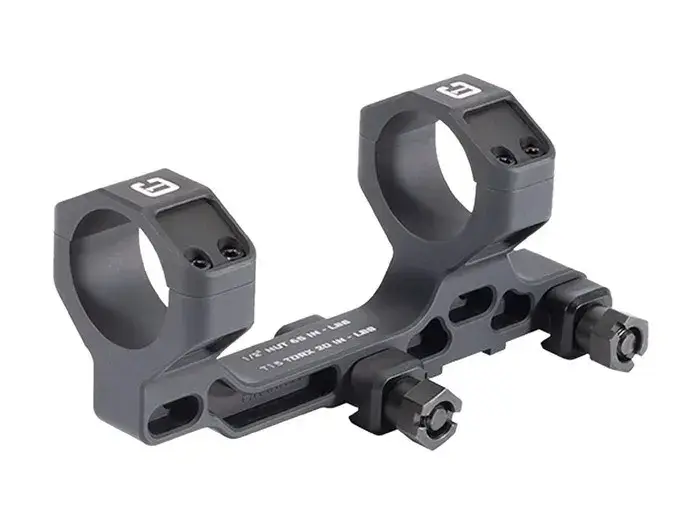 34mm 1.70" 0 MOA Modular Mount, Black - photo 3